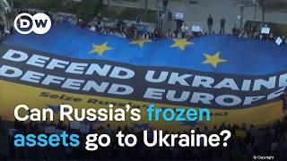 EU countries discuss whether they can hand over frozen Russian assets to Ukraine | DW News