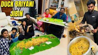 வாத்து பிரியாணி by My Brother !! Super Soft Duck Biryani at Home