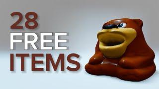 GET 28 FREE ROBLOX ITEMS! (2024)