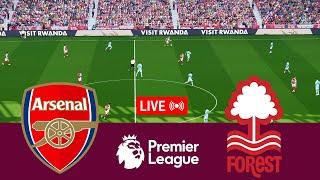 [LIVE] Arsenal vs Nottingham Forest Premier League 24/25 Full Match - Video Game Simulation