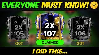 I Got 6x (107, 106, 105) OVR Players in TOTY Event - 0-112 OVR as F2P #p4 | Mr. Believer