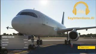 FLIGHT KOS TO MYKONOS WITH FENIX A320 AND SAYINTENTIONS.AI ATC MSFS2020