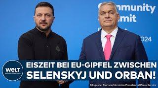 EU-GIPFEL IN BUDAPEST: Selenskyj schießt indirekt gegen Orbáns Nähe zu Putin und Trump!