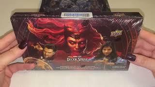 BOX BREAK | 2023 UPPER DECK MARVEL STUDIOS DOCTOR STRANGE IN THE MULTIVERSE OF MADNESS HOBBY BOX