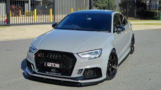 First Drive In the Audi RS3 With A Stage 2 E85 Tune | What A Difference!