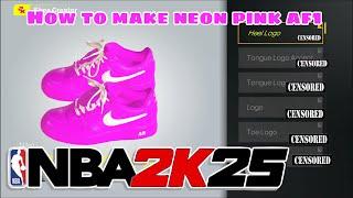 HOW TO MAKE NEON PINK AF1 IN 2K25