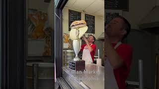 Pizza in Philadelphia Italian market