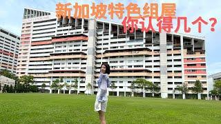 【新加坡Singapore】新加坡的特色组屋｜你认得几个？Unique HDB Flats of Singapore