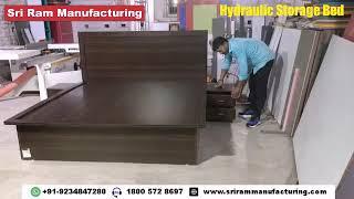 Sri Ram Manufacturing is manufacturer and supplier of Hydraulic Bed | Hydraulic King Size Bed