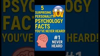 5 Surprising Personality Psychology Facts You've Never Heard | Fact Pulse | #psychologyfacts #shorts