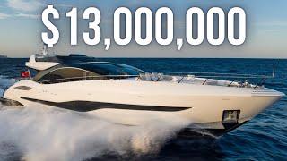 $13,000,000 Mangusta 104 REV SuperYacht Tour