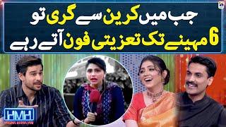 What happened when Irza Khan fell from the crane? - Hasna Mana Hai - Tabish Hashmi