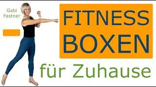  27 min. Fitness Boxen | Kraft-Ausdauer | Schultern, Arme, Beine und Bauch, ohne Geräte, im Stehen