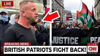 1 MINUTE AGO: British Patriots CHASES Islamic Thugs Out in WILD CHAOTIC CONFRONTATION!