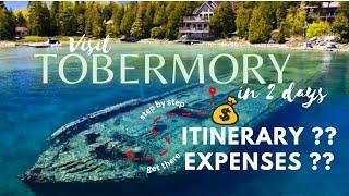 Everything you need to know for a 2 day itinerary to Tobermory | Food,Expenses,etc | Soniya Solomon