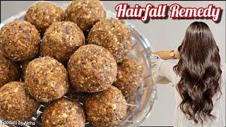 Just 1 Laddu daily! Hair fall will stop forever | Seeds Laddu for hair fall | Hairfall Remedy