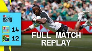 Fiji steal it from South Africa | Fiji v South Africa | Full Match Replay | Perth HSBC SVNS