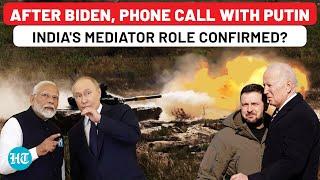 As West Fails, PM Modi Tells Putin This, Hours After Biden Call: India Mediator?| Russia-Ukraine War