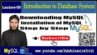 Lecture-09| MySQL download & installation| MySQL DBMS and SQL