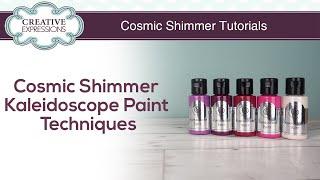 How to Use Kaleidoscope Paint with Julia Watts I Cosmic Shimmer Tutorials