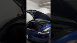 Tesla service 超爛 自己來 電動前行李箱