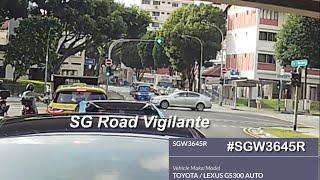 7jan2025  #SGW3645R lexus gs300 fail to conform to red light signal