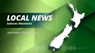 NZ Local News (27 SEP 2024) - Radio Samoa