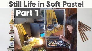 'Paint Along' Still Life in Soft Pastel PART 1