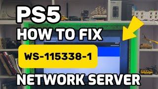 How To Fix PS5 WS-115338-1  Unable To Connect To The Server PlayStation