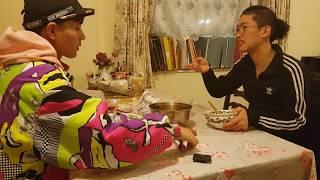 NinjaTalks EP1: Ramen Noodles before Studio x Korean Rapper PianWooo in Korea Town LDN #NinjaTalks