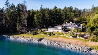 FOR SALE $6.5M South-Facing Oceanfront Acreage in North Saanich, BC