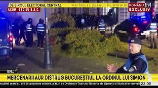Intervenţie în forţă a jandarmilor după violenţele protestatarilor nemulţumiţi de decizia BEC.