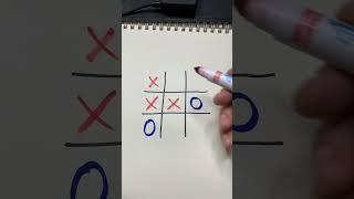 Tic-tac-toe Best win #hack ever. You’re welcome. #win knots and crosses
