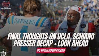 Rutgers / UCLA Final Thoughts + Greg Schiano Talks USC -- #Rutgers Scarlet Knights Football