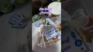 Lotus Biscoff Cheesecake|Baked Cheesecake Birthday Gifting #ytshorts #trendingshorts #cake
