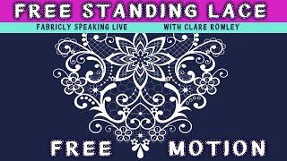 Sew Free-Standing Lace Without an Embroidery Machine!