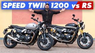 New 2025 Triumph Speed Twin 1200 vs RS: Which Should You Buy?