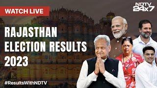 Rajasthan Assembly Election Results LIVE: BJP Crosses Halfway Mark In Rajasthan | NDTV 24x7 LIVE