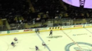 View from the Chase Bridge Seats at Madison Square Garden