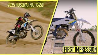 New Frame, New Feel? | 2025 Husqvarna FC450