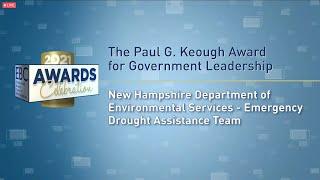 NHDES – Emergency Drought Assistance Team: Recipient of the 2021 EBC Award for Government Leadership