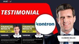 kontron Testimonials | Seat11a.com