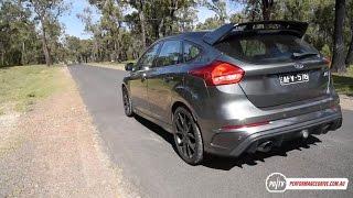 2017 Ford Focus RS 0-100km/h & engine sound