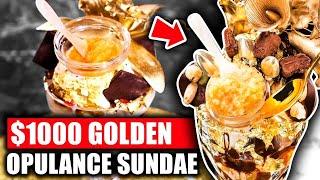 $1000 Golden Opulence Sundae at Serendipty 3