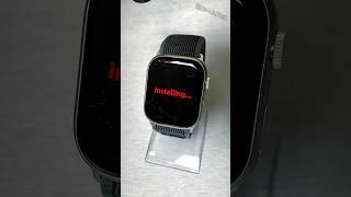 HK9 Pro Max Plus AMOLED Sport SmartWatchNew System Installation#shorts #viral #video #trending