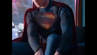 James Gunn Superman Suit FIRST LOOK David Corenswet 2025