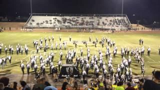 J.M. Hanks Silver Knights marching band 20150925