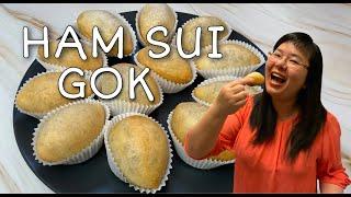 Homemade Ham Sui Gok/Fried Glutinous Rice Dumpling