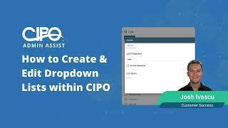 Admin Assist: How to Create or Edit Dropdown Lists within CIPO #constructiontech #projectmanagement
