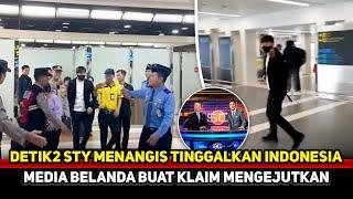 DIANGGAP LAYAKNYA PAHLAWAN! STY tak kuat nahan tangis balik ke Korea Selatan~Media Belanda bereaksi